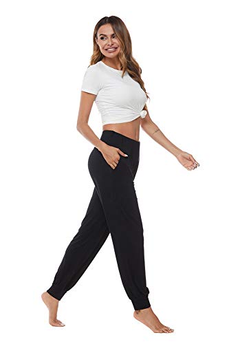 Women's Comfortable Yoga Harem Pants with Pockets