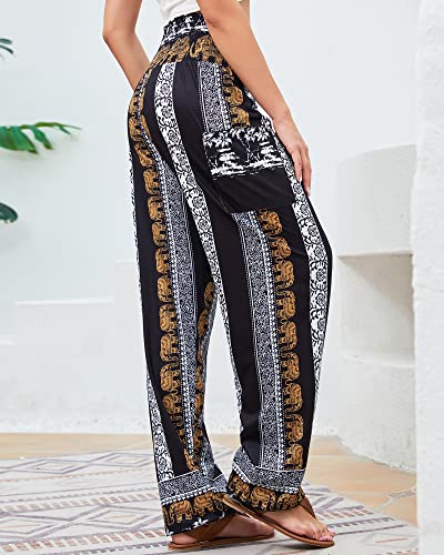 Women's High Waist Yoga Harem Pants with Pockets